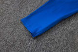 26-27 France Fancy blue Kids Half Pull Tracksuit #E26058(童装)(半拉链)