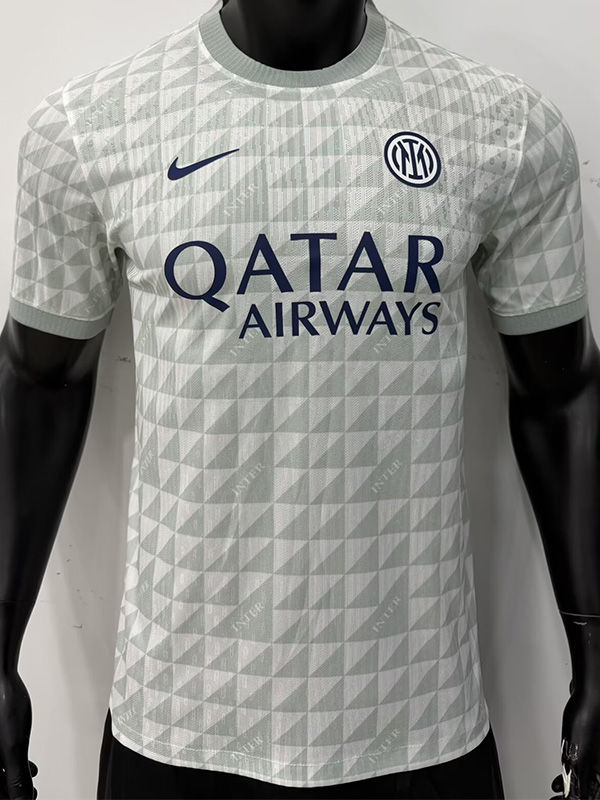 26-27 INT Grey White Player Version Training shirts