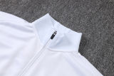 26-27 PSG White Kids Jacket Tracksuit #E26038(童装)