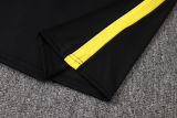 26-27 Brazil Jordan Black Kids Half Pull Tracksuit #E26048(童装)(半拉链)