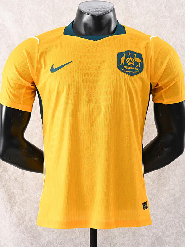 26-27 Australia Home Player Version Soccer Jersey