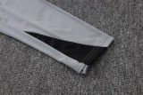 26-27 PSG Jordan White Gray Kids Half Pull Tracksuit #E26044(童装)(半拉链)