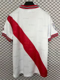 1999-2000 Rayo Vallecano Home Retro Soccer Jersey (带章)