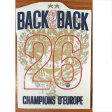 25-26 PSG Away Have 2 Stars Champions of Europe 26 Fans Soccer Jersey