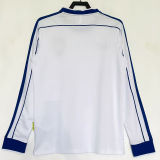 1998 Brazil White Long Sleeve Retro Soccer Jersey (长袖)