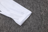26-27 PSG White Kids Half Pull Tracksuit #E26039(童装)(半拉链)