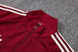 26-27 Spain Brown Red Kids Jacket Tracksuit #E26047(童装)