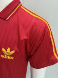 1990 Belgium Home Retro Soccer Jersey