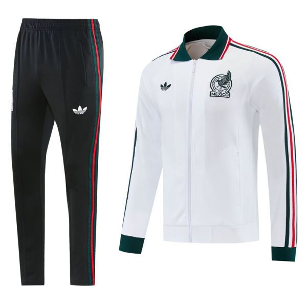 26-27 Mexico White Jacket Tracksuit #01