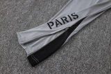 26-27 PSG Jordan White Gray Kids Half Pull Tracksuit #E26044(童装)(半拉链)