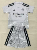 26-27 ARS Gray Goalkeeper Kids Soccer Jersey