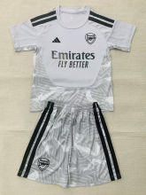 26-27 ARS Gray Goalkeeper Kids Soccer Jersey