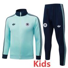 26-27 Germany Light green Kids Jacket Tracksuit #E26050(童装)