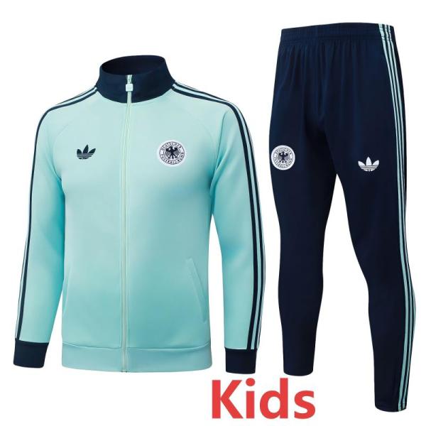 26-27 Germany Light green Kids Jacket Tracksuit #E26050(童装)
