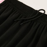 2026 NK Black Training Long Pants #02(黑色粉边)