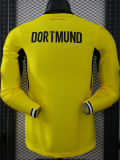 26-27 Dortmund Home Long Sleeve Player Version Soccer Jersey (长袖球员)
