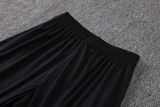 26-27 Brazil Jordan Black Kids Half Pull Tracksuit #E26046(童装)(半拉链)