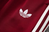 26-27 Spain Brown Red Kids Jacket Tracksuit #E26047(童装)