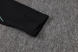 26-27 Brazil Jordan Black Kids Half Pull Tracksuit #E26048(童装)(半拉链)