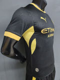 26-27 Man City Black Player Version Soccer Jersey