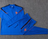 26-27 France Fancy blue Half Pull Tracksuit #B26042(半拉链)