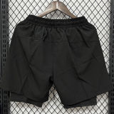 D631 AD Black Casual Short Pants