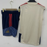 26-27 Bayern Apricot Yellow Tank top and shorts suit (背心短裤)