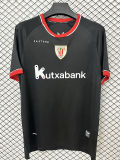 26-27 Bilbao Black Fans Soccer Jersey