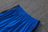26-27 France Fancy blue Half Pull Tracksuit #B26042(半拉链)