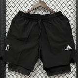 D631 AD Black Casual Short Pants