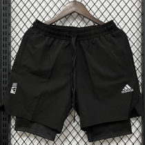 D631 AD Black Casual Short Pants
