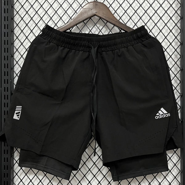 D631 AD Black Casual Short Pants