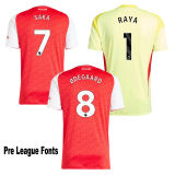 26-27 ARS Grey Goalkeeper Player Version Soccer Jersey