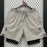 D631 AD Gray Casual Short Pants