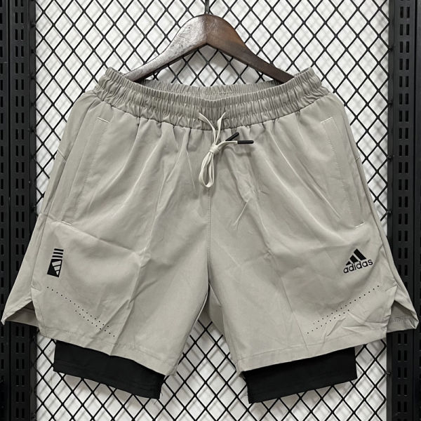 D631 AD Gray Casual Short Pants