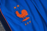 26-27 France Fancy blue Half Pull Tracksuit #B26042(半拉链)