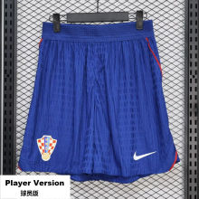 26-27 Croatia Away Player Version Shorts Pants(球员短裤)