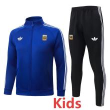 26-27 Argentina Fancy blue Kids Jacket Tracksuit #E26051(童装)