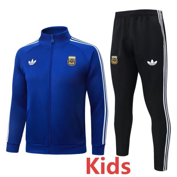 26-27 Argentina Fancy blue Kids Jacket Tracksuit #E26051(童装)