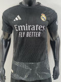 26-27 RMA Black Goalkeeper Player Version Soccer Jersey