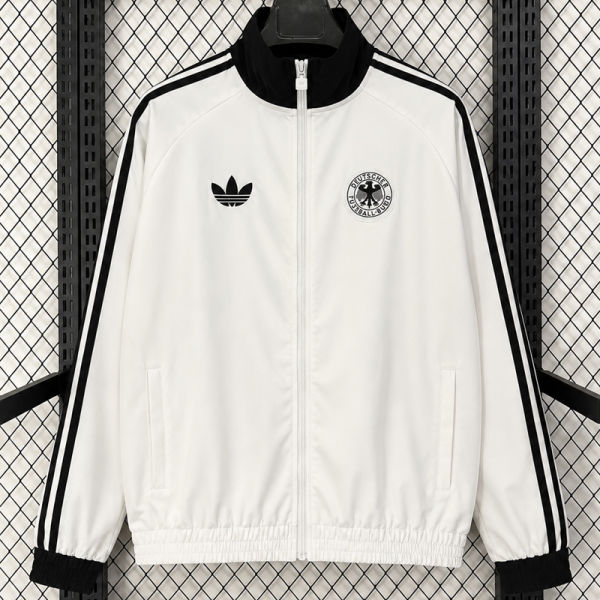 26-27 Germany White Windbreaker