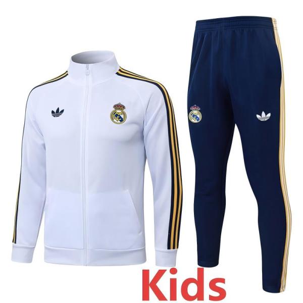 26-27 RMA White Kids Jacket Tracksuit #E26043(童装)