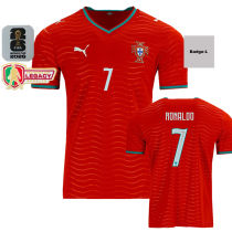 26-27 Portugal Home World Cup Legacy Ronaldo #7 Fans Soccer Jersey