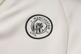 26-27 Man City Beige Kids Jacket Tracksuit #E26059(童装)