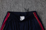 26-27 BAR Brown Red Kids Half Pull Tracksuit #E26075(童装)(半拉链)