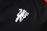 26-27 Man Utd Black Jacket Tracksuit #A26045