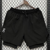 D632 ON Black Casual Short Pants