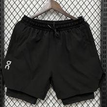 D632 ON Black Casual Short Pants
