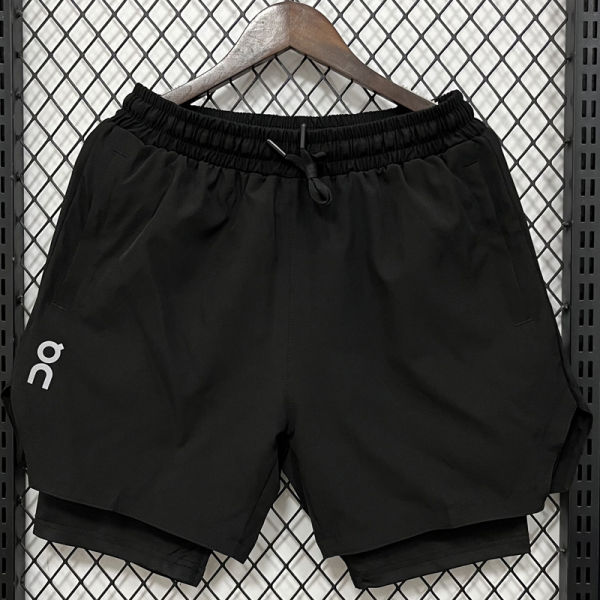 D632 ON Black Casual Short Pants