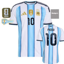 26-27 Argentina Home World Cup Legacy Messi #10 Fans Soccer Jersey